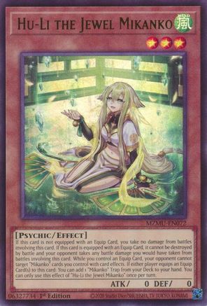 Image of Hu-Li the Jewel Mikanko (MZMU-EN072) - Maze of Muertos 1st Edition