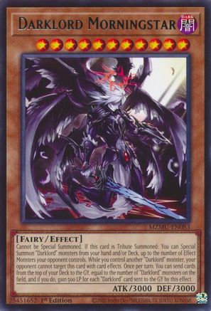 Image of Darklord Morningstar (MZMU-EN083) - Maze of Muertos 1st Edition
