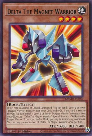 Image of Delta The Magnet Warrior (MZMU-EN085) - Maze of Muertos 1st Edition