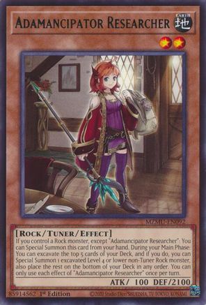 Image of Adamancipator Researcher (MZMU-EN092) - Maze of Muertos 1st Edition