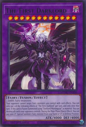 Image of The First Darklord (MZMU-EN100) - Maze of Muertos 1st Edition