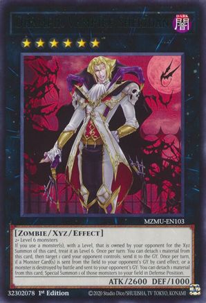 Image of Dhampir Vampire Sheridan (MZMU-EN103) - Maze of Muertos 1st Edition