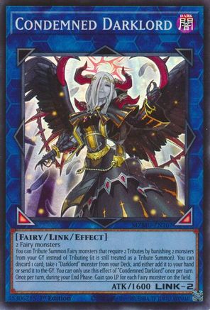 Image of Condemned Darklord (MZMU-EN107) - Maze of Muertos 1st Edition
