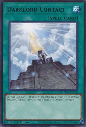 Image of Darklord Contact (MZMU-EN113) - Maze of Muertos 1st Edition