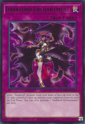Image of Darklord Enchantment (MZMU-EN124) - Maze of Muertos 1st Edition
