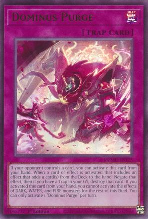 Image of Dominus Purge (MZMU-EN125) - Maze of Muertos 1st Edition
