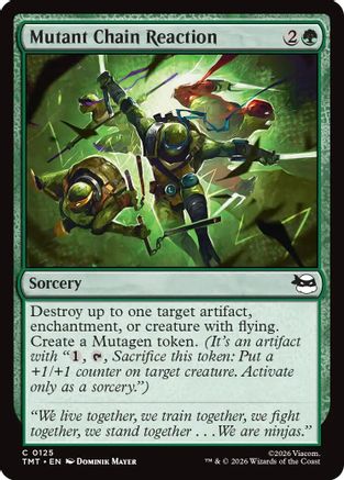 Image of Mutant Chain Reaction (TMT-125) - Teenage Mutant Ninja Turtles