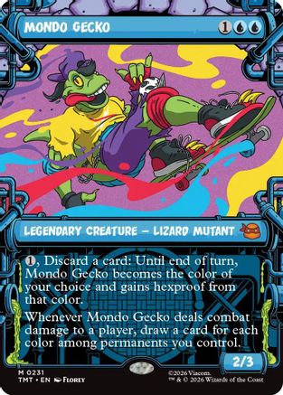 Image of Mondo Gecko (Showcase) (TMT-231) - Teenage Mutant Ninja Turtles