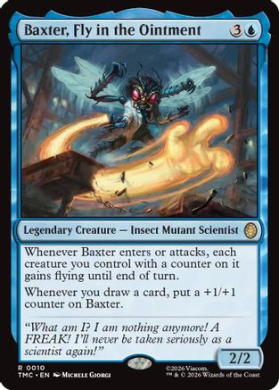 Image of Baxter, Fly in the Ointment (TMC-010) - Commander: Teenage Mutant Ninja Turtles