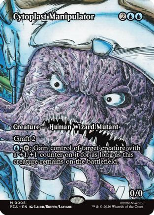 Image of Cytoplast Manipulator (Borderless) (PZA-005) - Teenage Mutant Ninja Turtles Eternal-Legal Foil