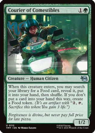 Image of Courier of Comestibles (TMT-112) - Teenage Mutant Ninja Turtles Foil