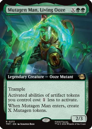 Image of Mutagen Man, Living Ooze (Extended Art) (TMT-273) - Teenage Mutant Ninja Turtles