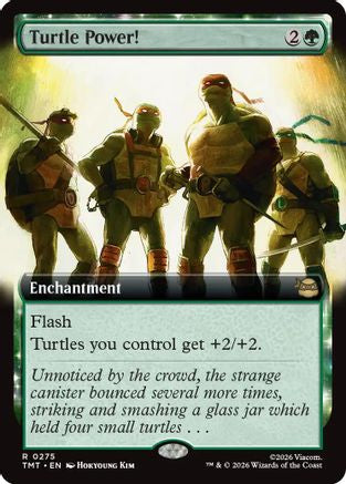 Image of Turtle Power! (Extended Art) (TMT-275) - Teenage Mutant Ninja Turtles