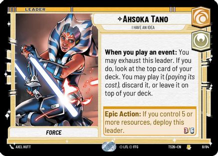 Image of Ahsoka Tano - I Have An Idea (8/84) - Twin Suns