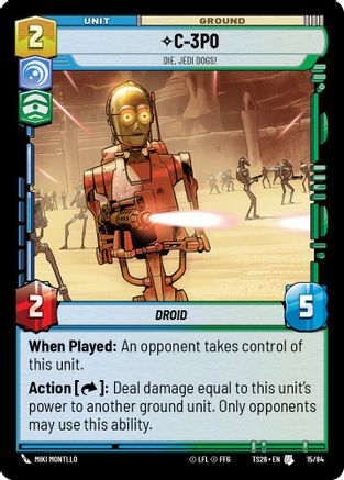 Image of C-3P0 - Die, Jedi Dogs! (15/84) - Twin Suns