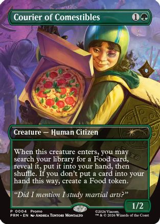Image of Courier of Comestibles (Borderless) (UMP-004) - Unique and Miscellaneous Promos