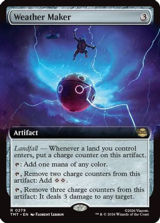 Image of Weather Maker (Extended Art) (TMT-279) - Teenage Mutant Ninja Turtles