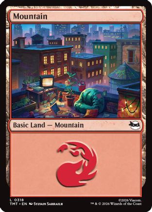 Image of Mountain (0318) (TMT-318) - Teenage Mutant Ninja Turtles