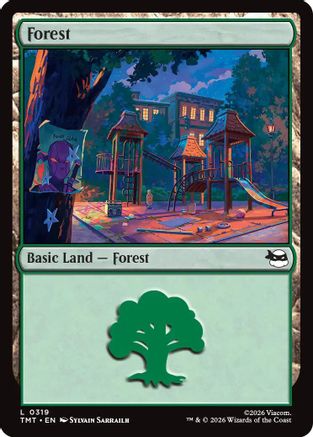 Image of Forest (0319) (TMT-319) - Teenage Mutant Ninja Turtles Foil