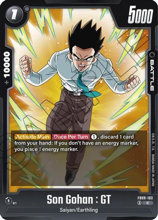 Image of Son Gohan : GT - FB09-103 (FB09-103) - Dual Evolution