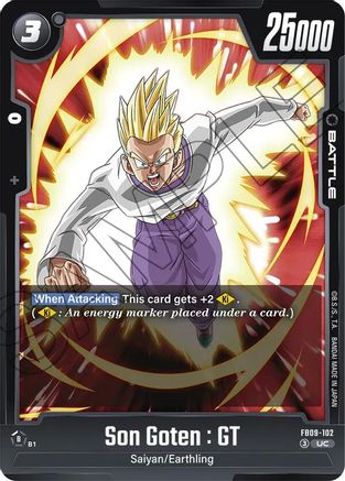 Image of Son Goten : GT (FB09-102) - Dual Evolution