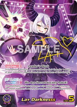 Image of La+ Darknesss (SEC) (hBP04-005) - Curious Universe Foil