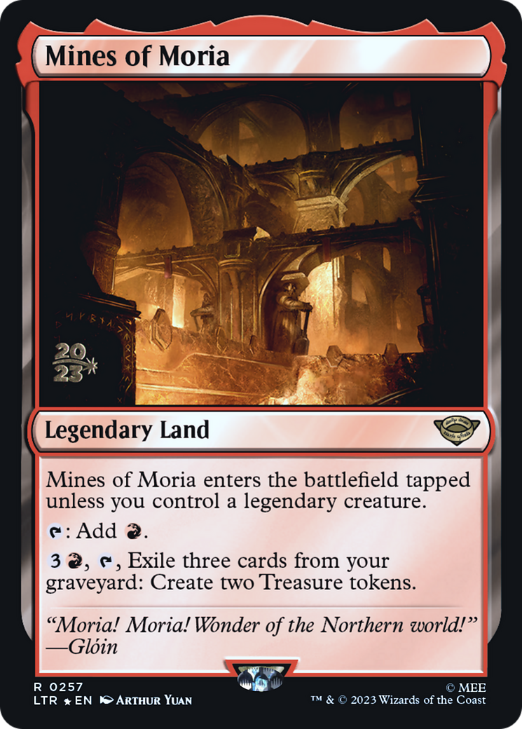Image of Mines of Moria (PRE-257) - Tales of Middle-earth Promos Foil