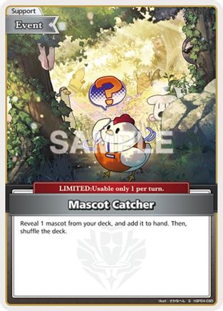 Image of Mascot Catcher (S) (hBP04-095) - Curious Universe Foil