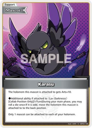 Image of Karasu (S) (hBP04-103) - Curious Universe Foil