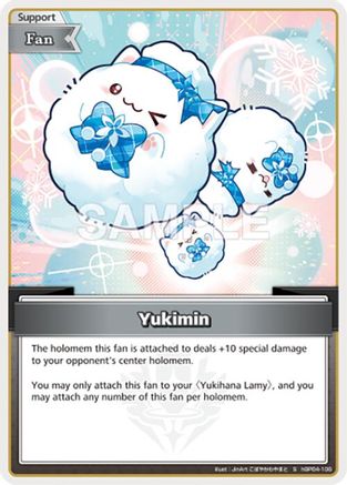 Image of Yukimin (S) (hBP04-106) - Curious Universe Foil