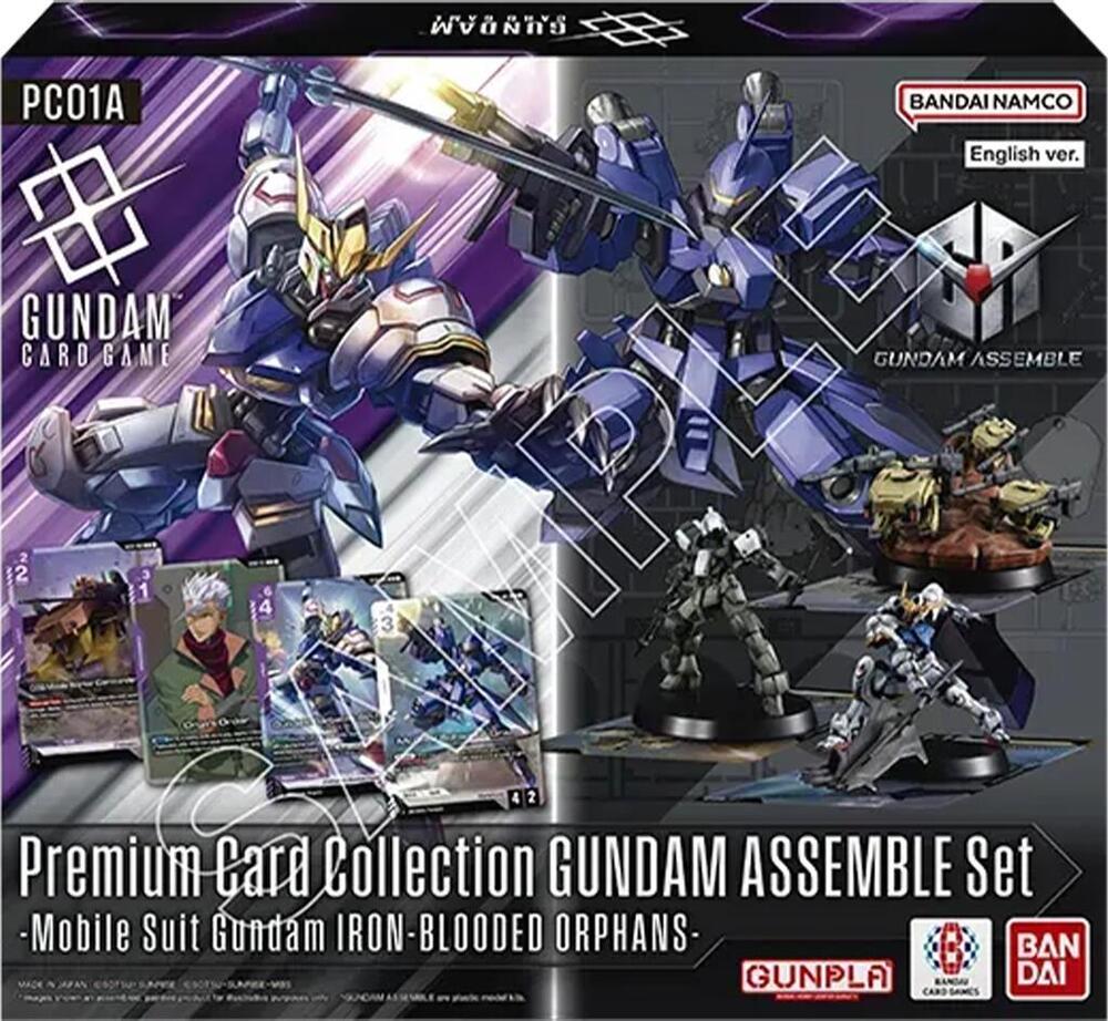 Image of GUNDAM CARD GAME: GUNDAM ASSEMBLE PREMIUM COLLECTION SET (PC01A): IRON-BLOODED ORPHANS