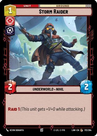 Image of Storm Raider (172/264) - A Lawless Time
