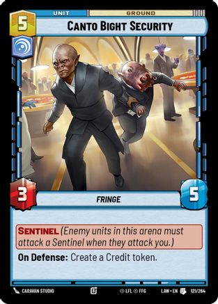 Image of Canto Bight Security (121/264) - A Lawless Time