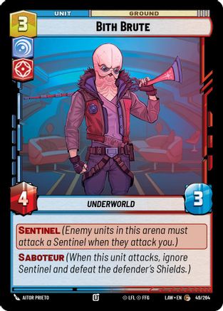 Image of Bith Brute (49/264) - A Lawless Time