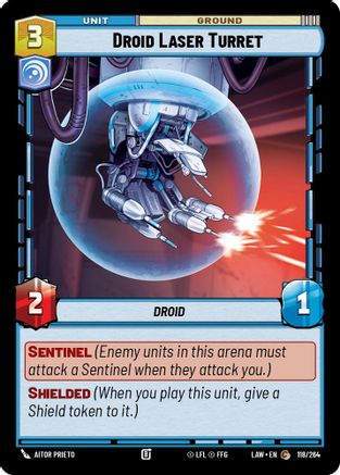 Image of Droid Laser Turret (118/264) - A Lawless Time