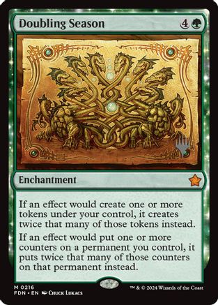 Image of Doubling Season (PPECL-216) - Promo Pack: Lorwyn Eclipsed Foil