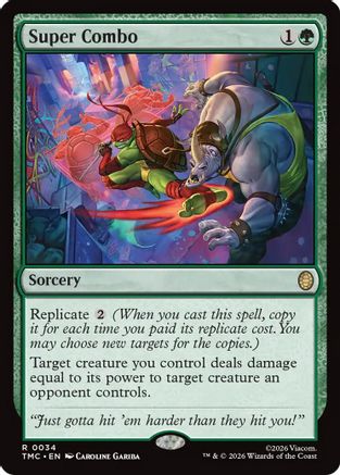 Image of Super Combo (TMC-034) - Commander: Teenage Mutant Ninja Turtles