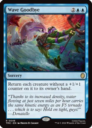 Image of Wave Goodbye (TMC-046) - Commander: Teenage Mutant Ninja Turtles