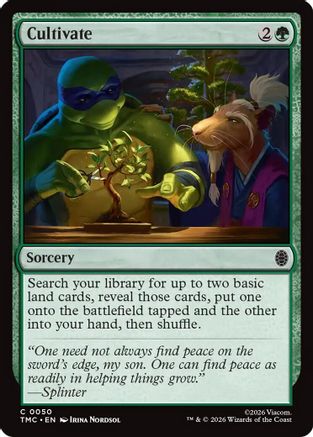 Image of Cultivate (TMC-050) - Commander: Teenage Mutant Ninja Turtles