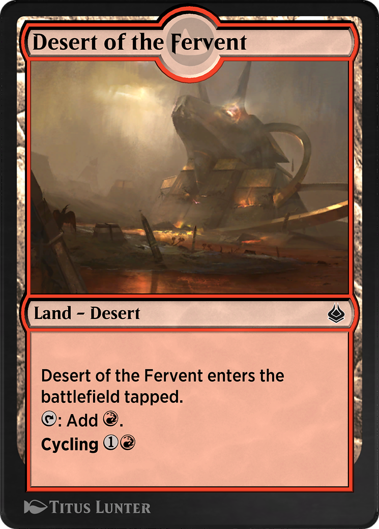 Image of Desert of the Fervent (AKR-287) - Amonkhet Remastered
