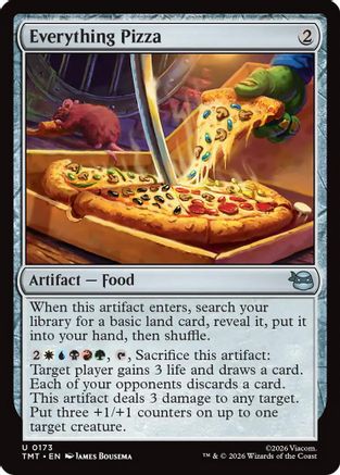 Image of Everything Pizza (TMT-173) - Teenage Mutant Ninja Turtles