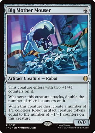 Image of Big Mother Mouser (TMC-037) - Commander: Teenage Mutant Ninja Turtles