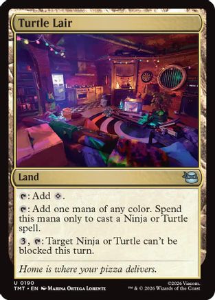 Image of Turtle Lair (TMT-190) - Teenage Mutant Ninja Turtles