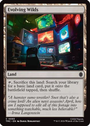 Image of Evolving Wilds (TMC-065) - Commander: Teenage Mutant Ninja Turtles