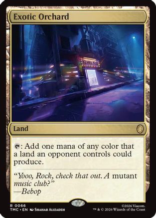 Image of Exotic Orchard (TMC-066) - Commander: Teenage Mutant Ninja Turtles