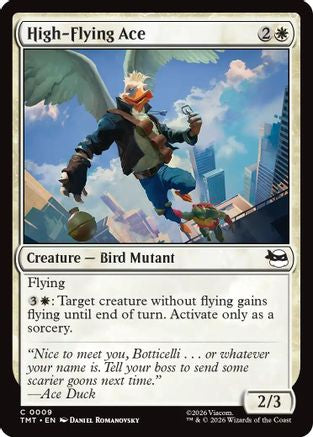 Image of High-Flying Ace (TMT-009) - Teenage Mutant Ninja Turtles Foil