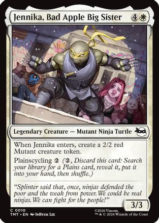 Image of Jennika, Bad Apple Big Sister (TMT-010) - Teenage Mutant Ninja Turtles