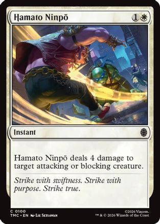 Image of Hamato Ninpo (TMC-100) - Commander: Teenage Mutant Ninja Turtles