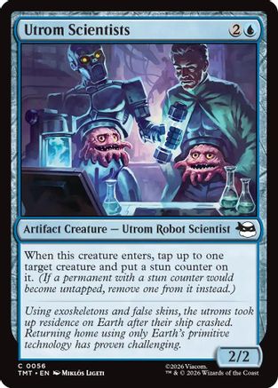 Image of Utrom Scientists (TMT-056) - Teenage Mutant Ninja Turtles Foil