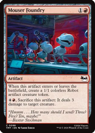 Image of Mouser Foundry (TMT-096) - Teenage Mutant Ninja Turtles